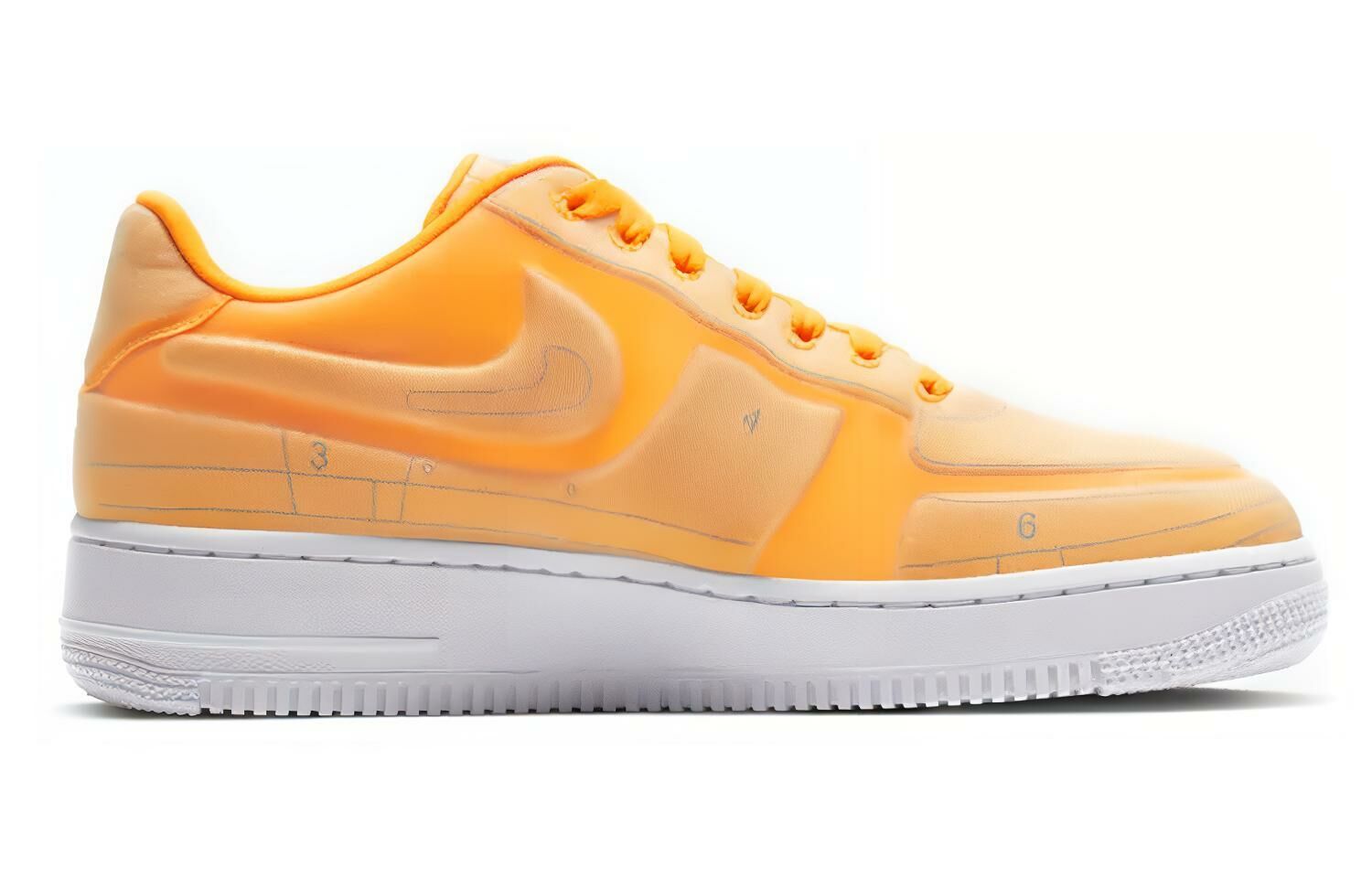 【代購】Nike Air Force 1 Low '07 Lx Blueprint Laser Orange Women's