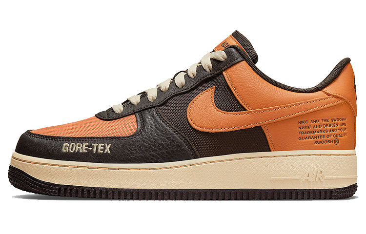 【代購】Nike Air Force 1 Low Gore Tex Brown Orange