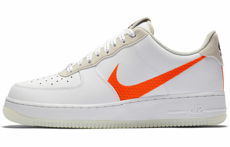 【代購】Nike Air Force 1 Low '07 LV8 Orange Swoosh