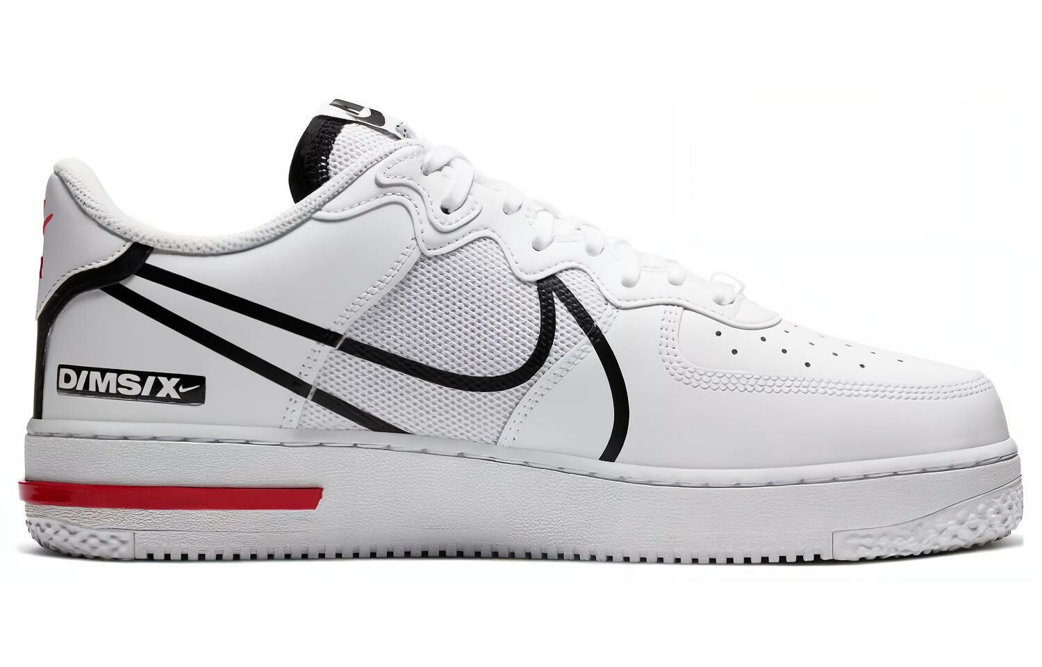 【代購】Nike Air Force 1 React White Black Red