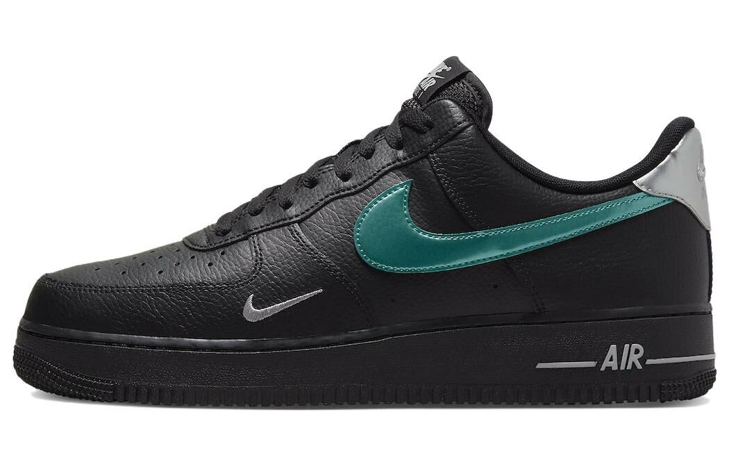 【代購】Nike Air Force 1 '07 Low Black Blue Lightning