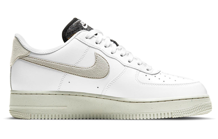 【代購】Nike Air Force 1 Low '07 Se Recycled White Black Light Bone Women's
