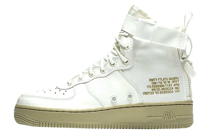 【代購】Nike Sf Air Force 1 Mid Ivory Olive Women's