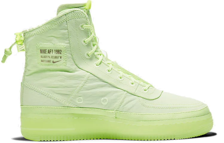 【代購】Nike Air Force 1 High Shell Volt Women's