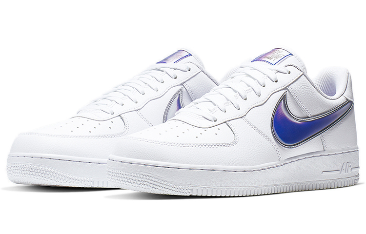 【代購】Nike Air Force 1 Low Oversized Swoosh White Racer Blue