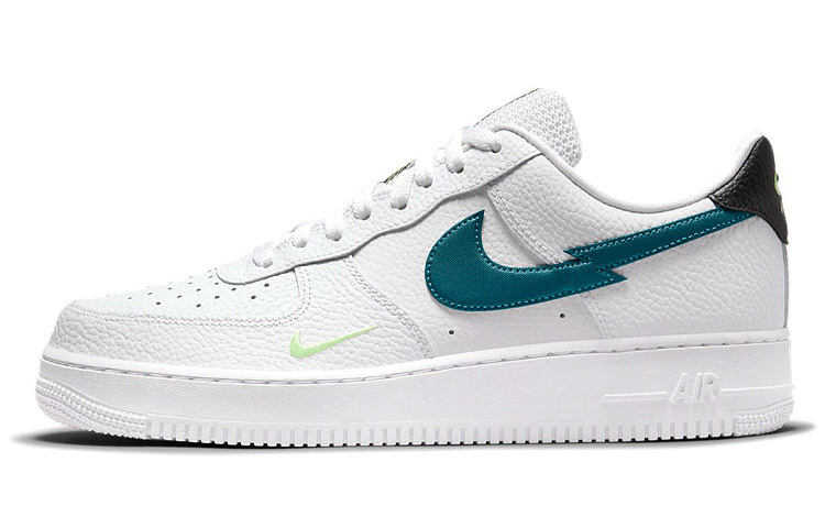 【代購】Nike Air Force 1 Low Split Swoosh White Aquamarine