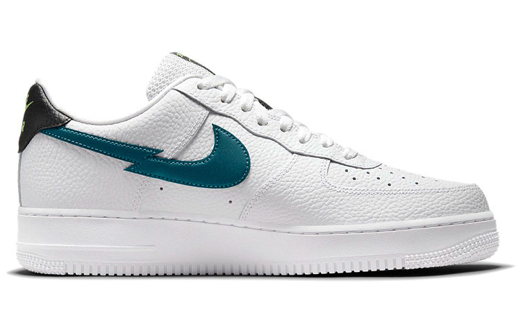 【代購】Nike Air Force 1 Low Split Swoosh White Aquamarine