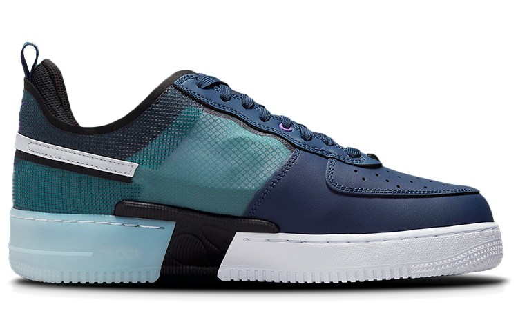 【代購】Nike Air Force 1 Low React Midnight Navy Teal
