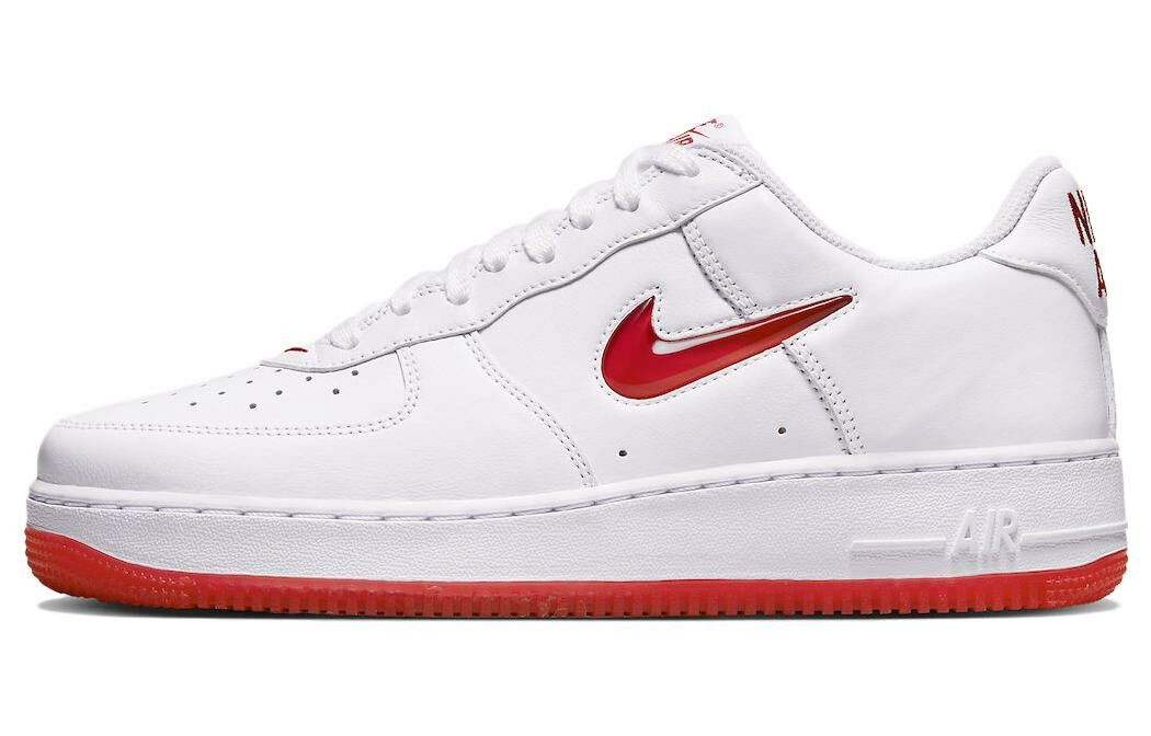 【代購】Nike Air Force 1 Low '07 Retro Color Of The Month Jewel Swoosh University Red