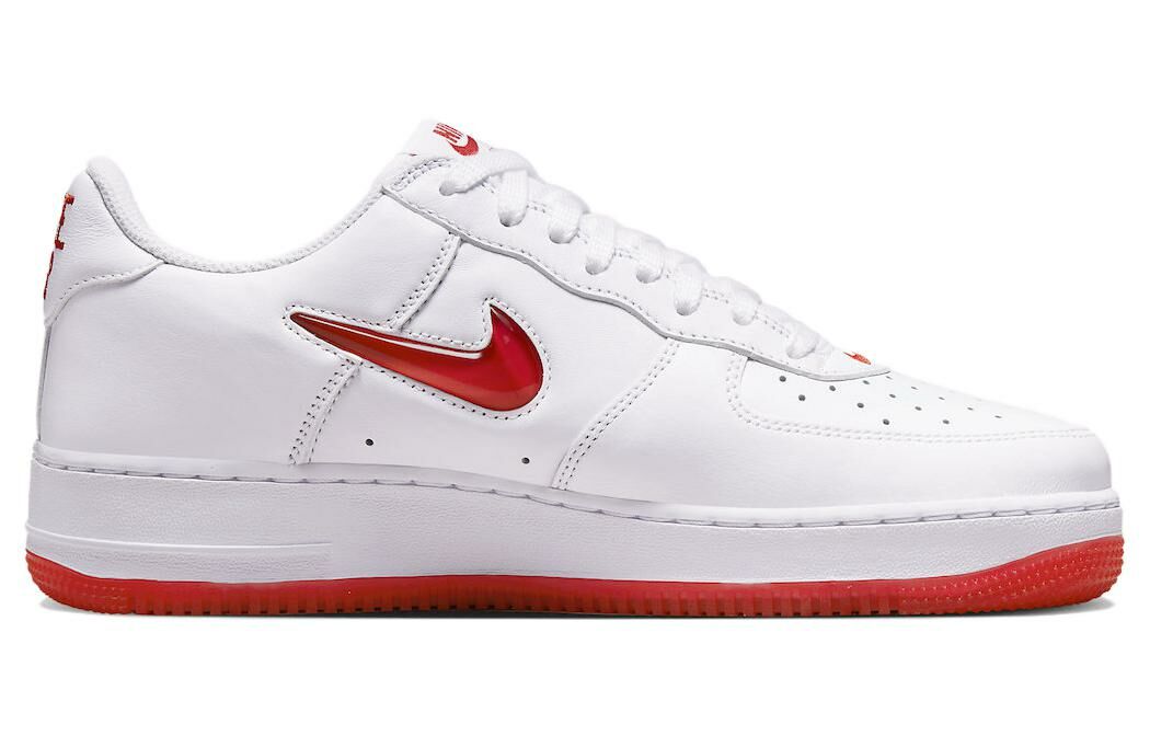 【代購】Nike Air Force 1 Low '07 Retro Color Of The Month Jewel Swoosh University Red