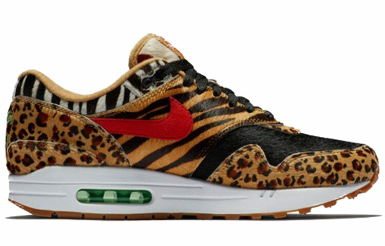 【代購】Nike Air Max 1 Atmos Animal Pack 2.0 All Black Box 2018