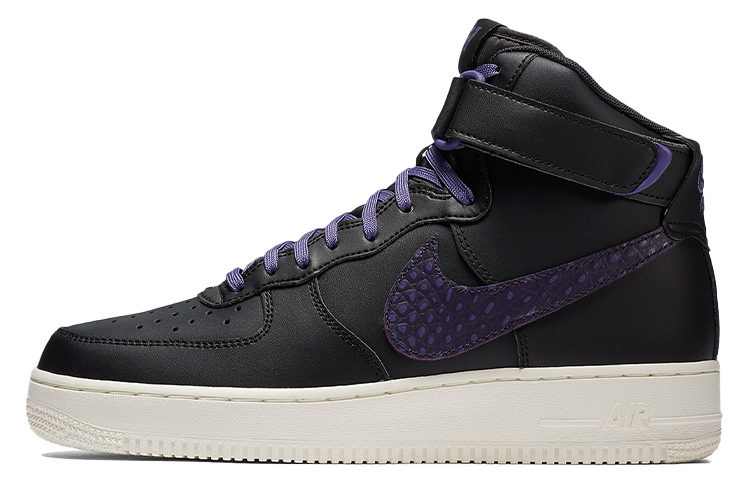 【代購】Nike Air Force 1 High '07 LV8 Black Court Purple Sail