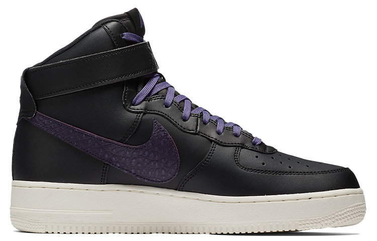 【代購】Nike Air Force 1 High '07 LV8 Black Court Purple Sail
