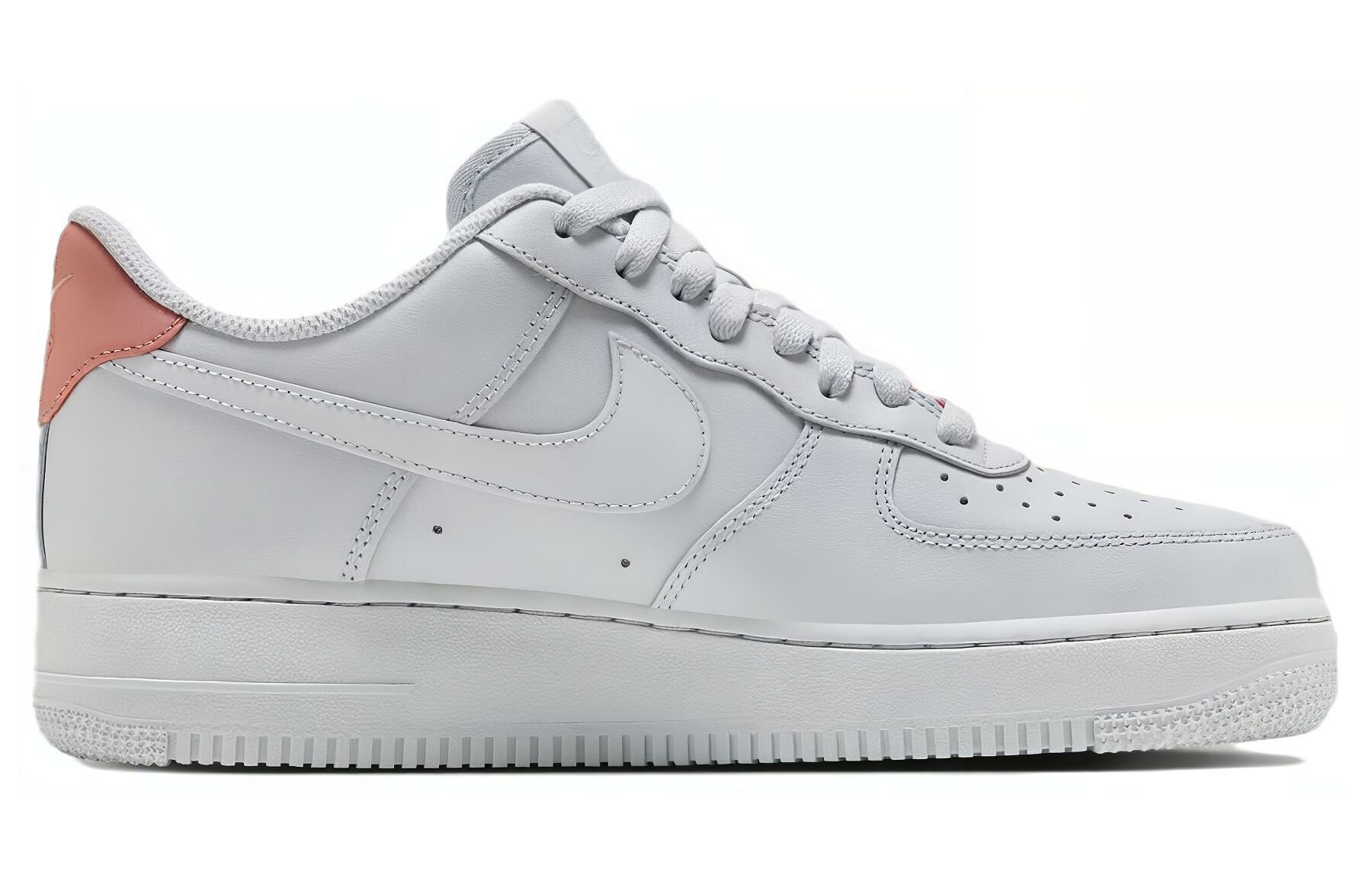 【代購】Nike Air Force 1 Platinum Stardust Red