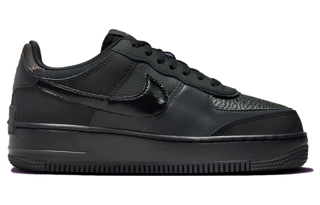 【代購】Nike Air Force 1 Shadow Triple Black Women's
