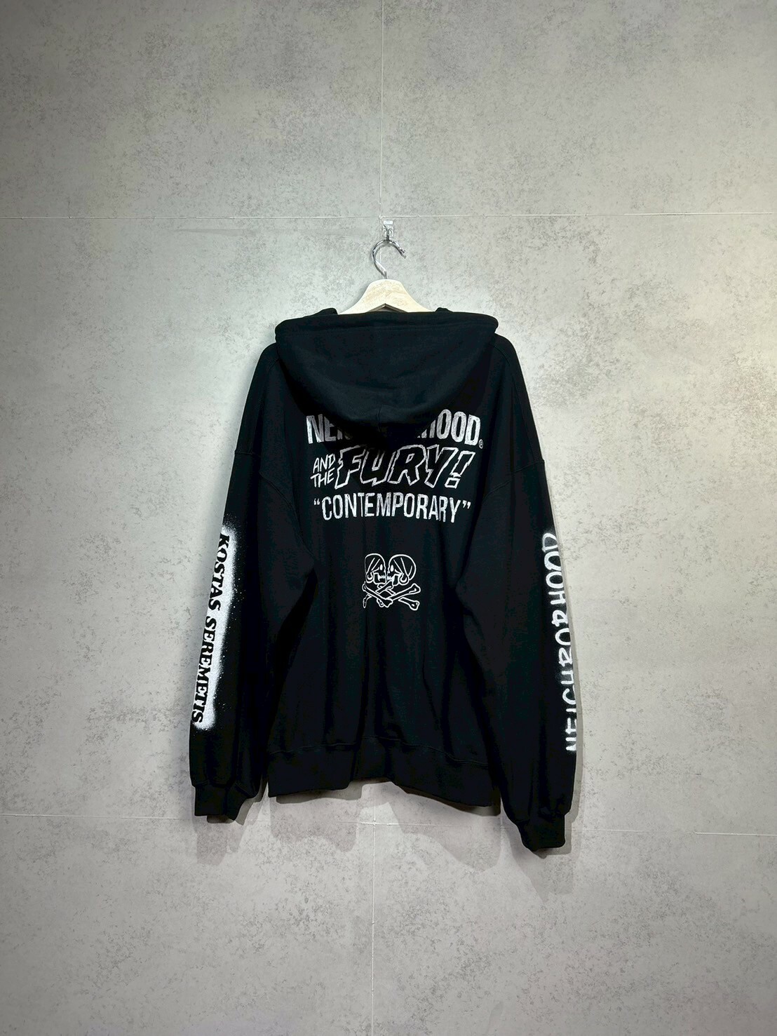 23AW NEIGHBORHOOD X Schott X KOSTAS SWEATPARKA LS SIZE XL