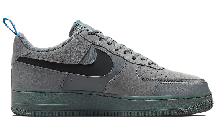 【代購】Nike Air Force 1 Low Cut Out Swoosh Grey