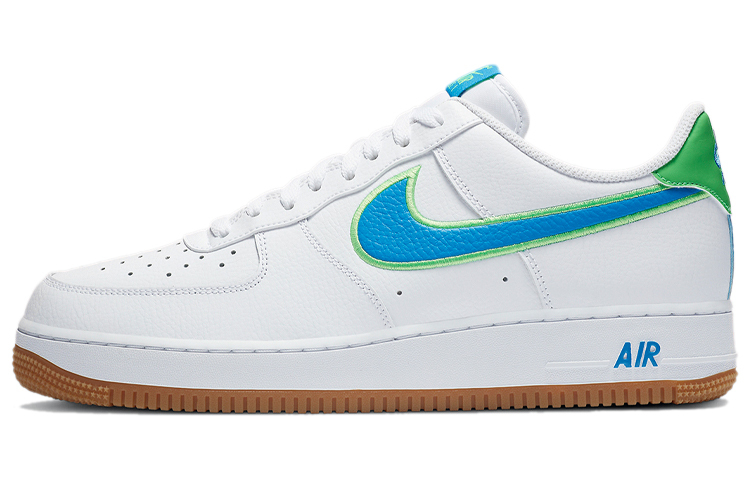 【代購】Nike Air Force 1 Low White Poison Green Photo Blue Gum