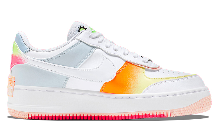 【代購】Nike Air Force 1 Low Shadow White Pink Orange Women's
