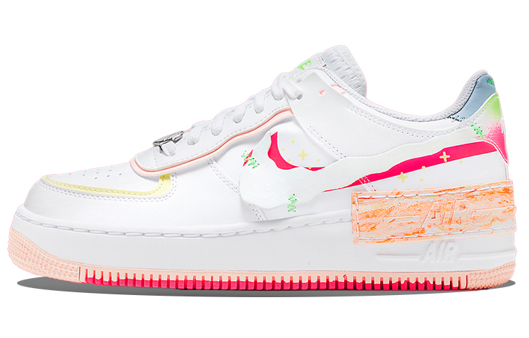 【代購】Nike Air Force 1 Low Shadow White Pink Orange Women's
