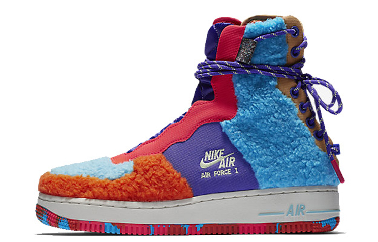 【代購】Nike Air Force 1 Rebel Xx Sherpa Multi Women's