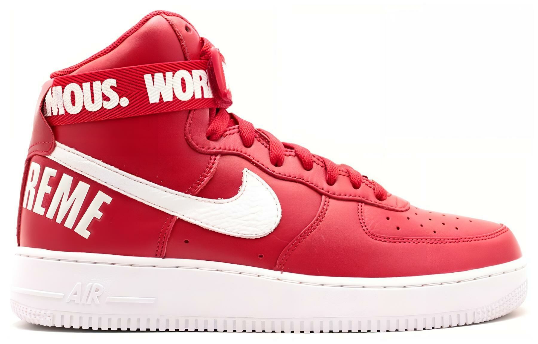 【代購】Nike Air Force 1 High Supreme World Famous Red