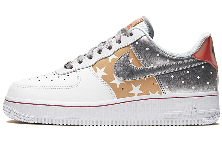 【代購】Nike Air Force 1 Low Metallic Gold Stars Women's