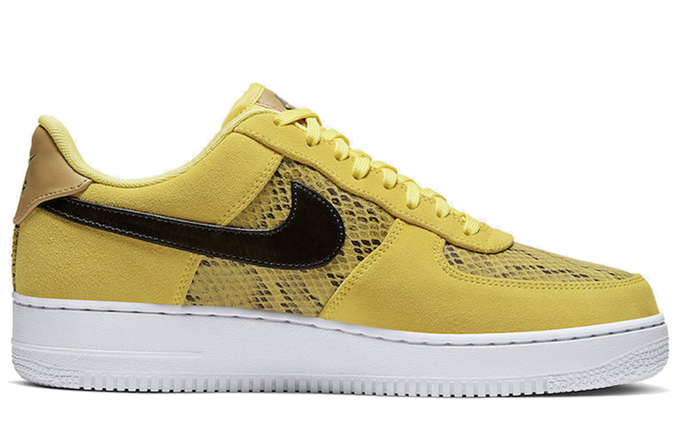 【代購】Nike Air Force 1 Low Yellow Snakeskin