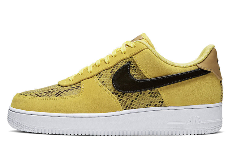 【代購】Nike Air Force 1 Low Yellow Snakeskin
