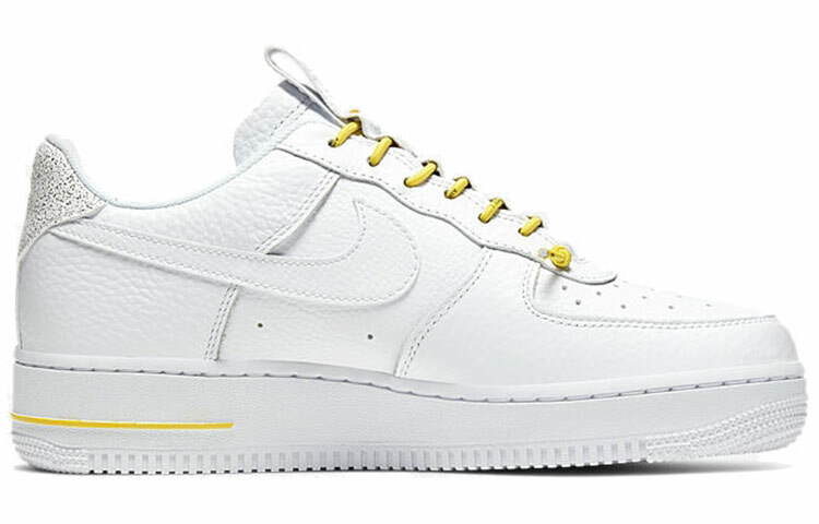 【代購】Nike Air Force 1 Low Lux White Chrome Yellow Women's