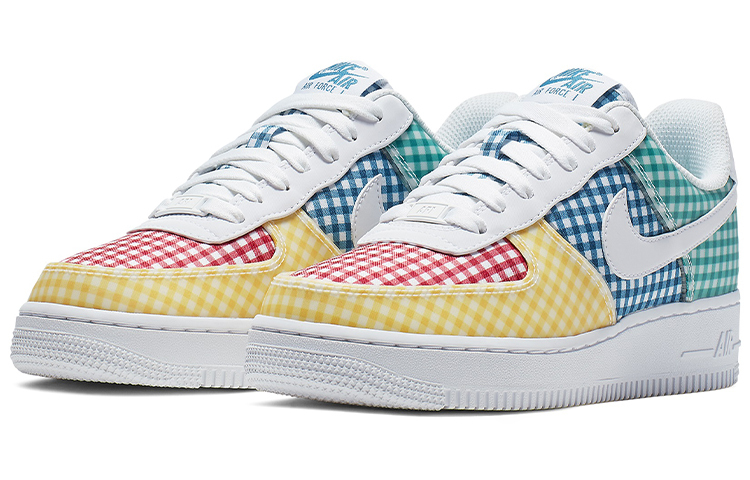 【代購】Nike Air Force 1 Low Qs Gingham Pack Multicolor Women's