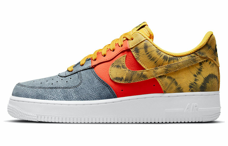 【代購】Nike Air Force 1 Low Tie Dye Dark Sulphur