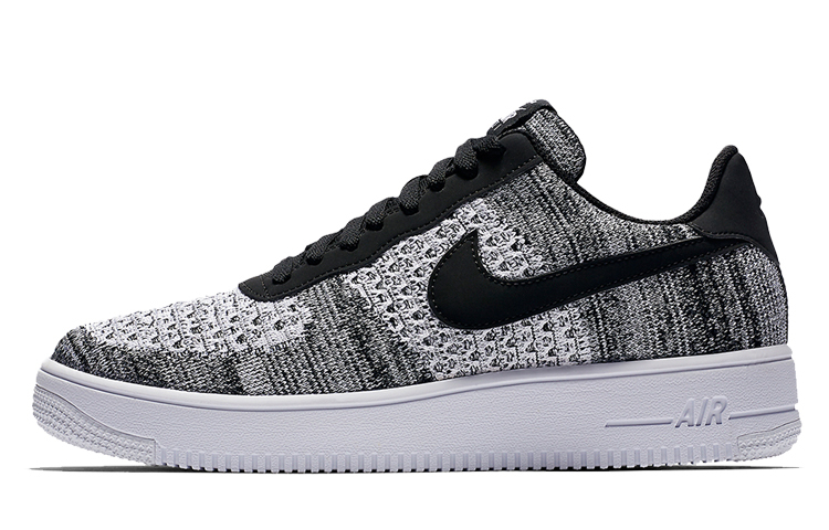 【代購】Nike Air Force 1 Flyknit 2 Black Pure Platinum