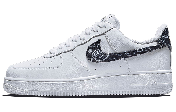 【代購】Nike Air Force 1 Low '07 Essential White Black Paisley Women's