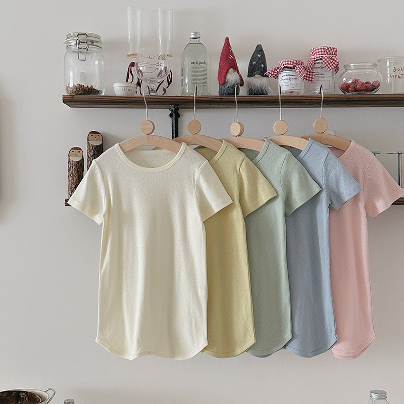 糖果色呼吸棉睡裙