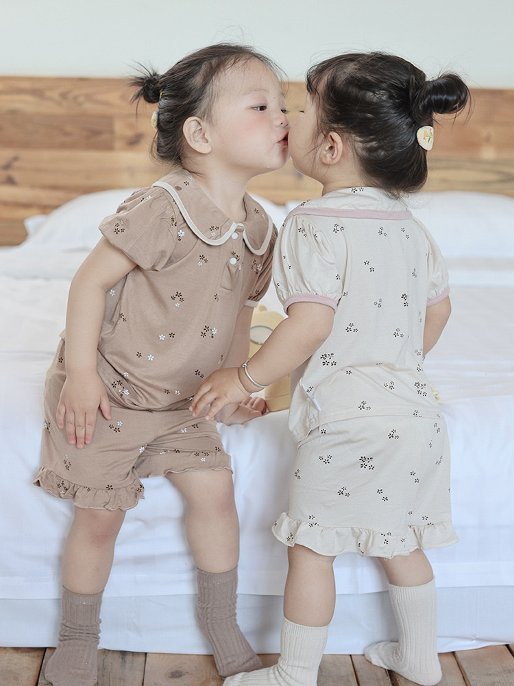 可可愛愛花邊莫代爾居家套裝