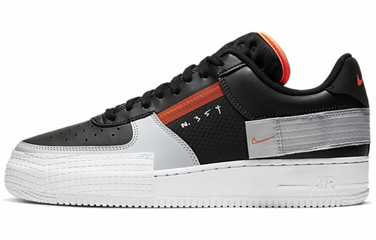 【代購】Nike Air Force 1 Type Black Hyper Crimson