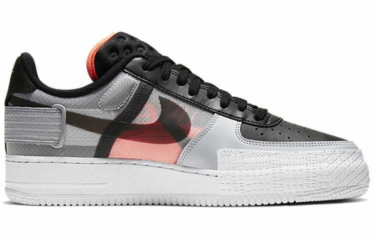 【代購】Nike Air Force 1 Type Black Hyper Crimson