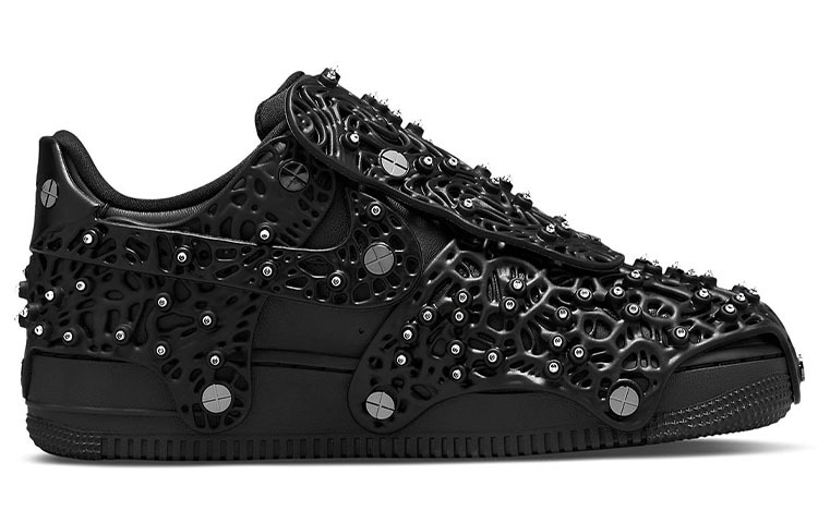 【代購】Nike Air Force 1 Low Swarovski Retroreflective Crystals Black Women's