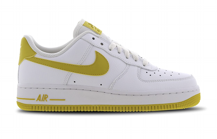 【代購】Nike Air Force 1 Low Patent White Bright Citron Women's