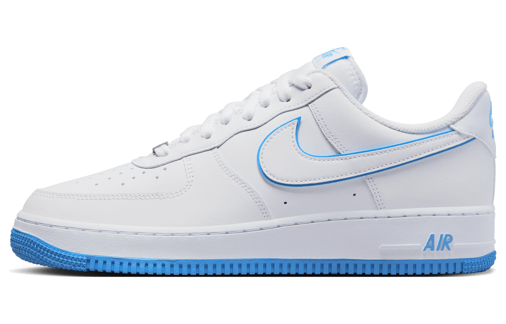 【代購】Nike Air Force 1 '07 Low White University Blue Sole