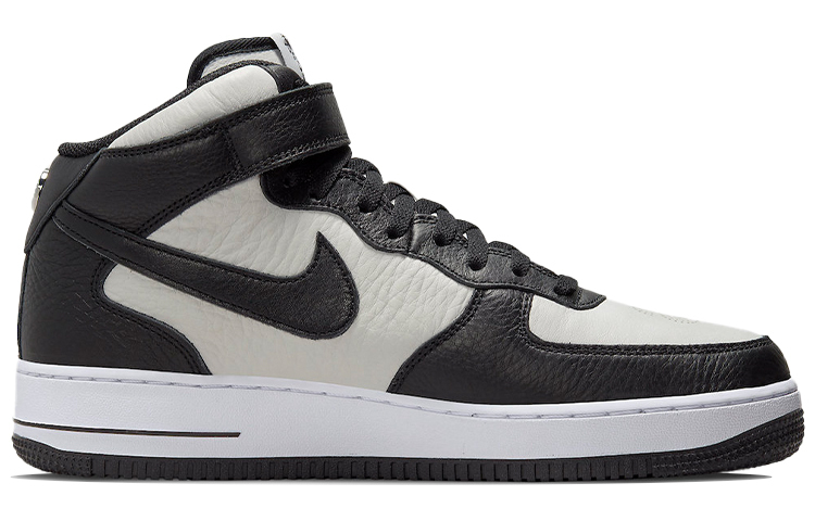 【代購】Nike Air Force 1 Mid Stussy South Korea Exclusive Light Bone/Black