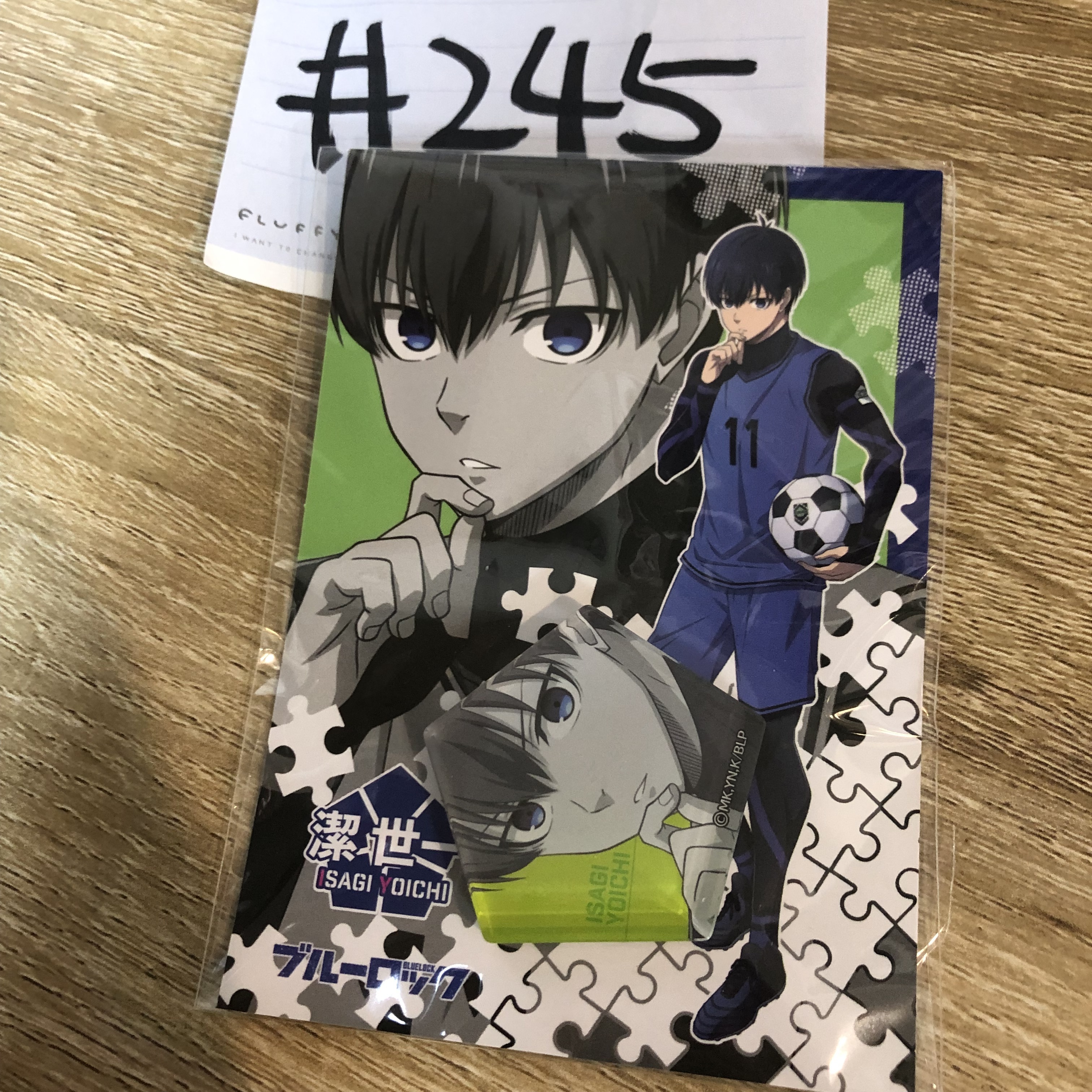 BlueLock 潔 膠牌#245