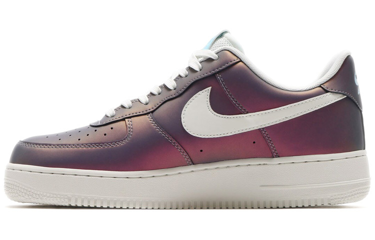 【代購】Nike Air Force 1 07 Lv8 Slip-Resistant Coverage Low-Top Skateboard Shoes Unisex Electric Purple