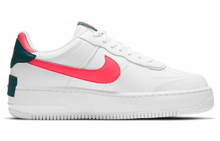【代購】Nike Air Force 1 Low Shadow White Solar Red Women's