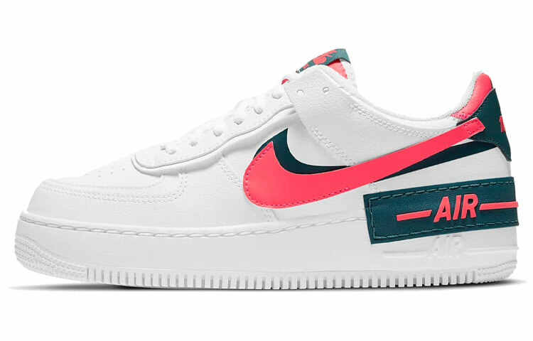 【代購】Nike Air Force 1 Low Shadow White Solar Red Women's