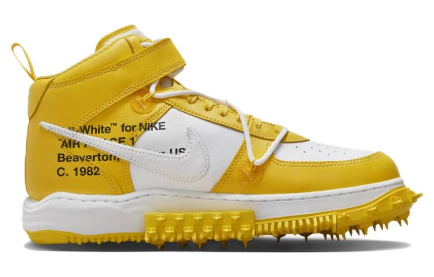 【代購】Nike Air Force 1 Mid Sp Off White Varsity Maize