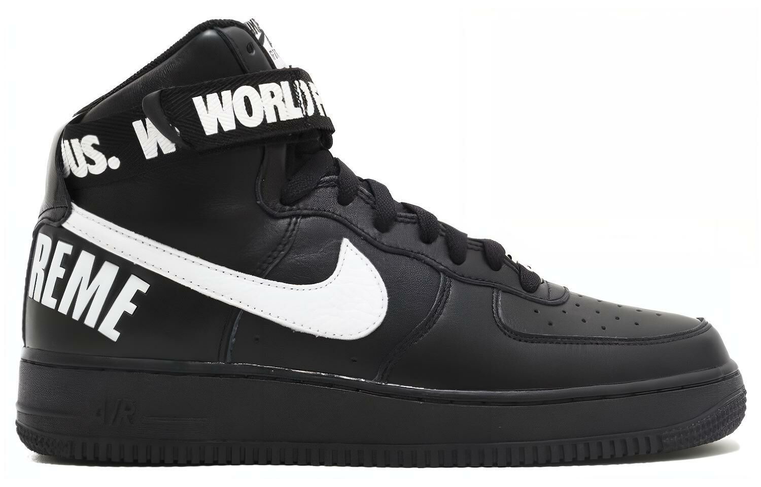 【代購】Nike Air Force 1 High Supreme World Famous Black