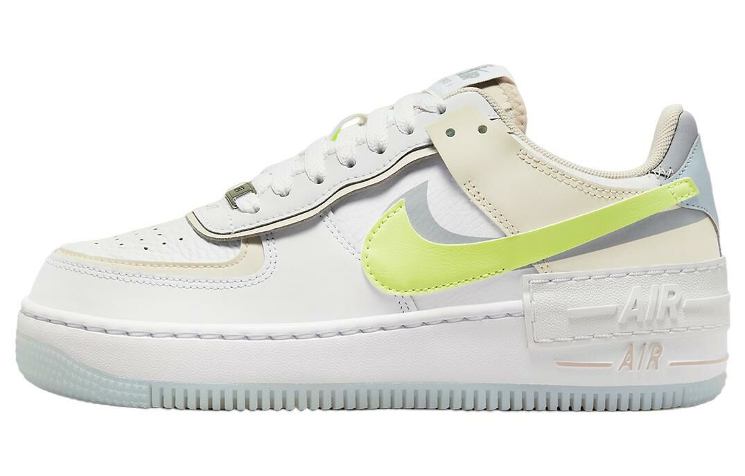 【代購】Nike Air Force 1 Shadow Neon/Yellow Swooshes Women's