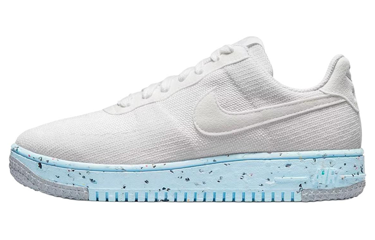【代購】Nike Air Force 1 Low Crater Flyknit White Ice Blue Women's